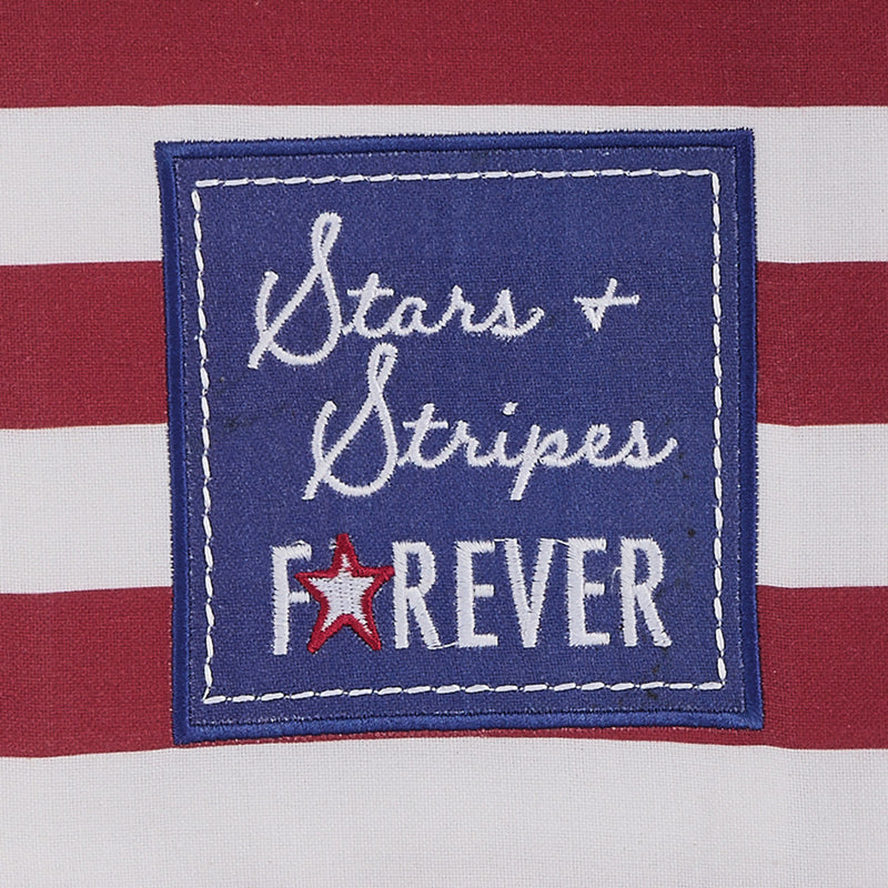 STARS & STRIPES FOREVER DECORATIVE DISHTOWEL