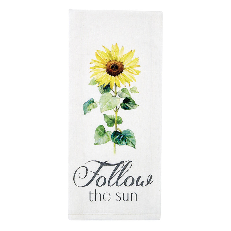 FOLLOW THE SUN DISHTOWEL SET OF 6