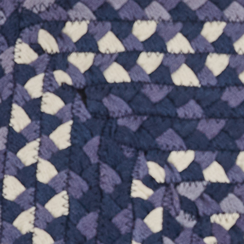 BLUESTONE BRAIDED RECTANGULAR RUG 20" X 30"