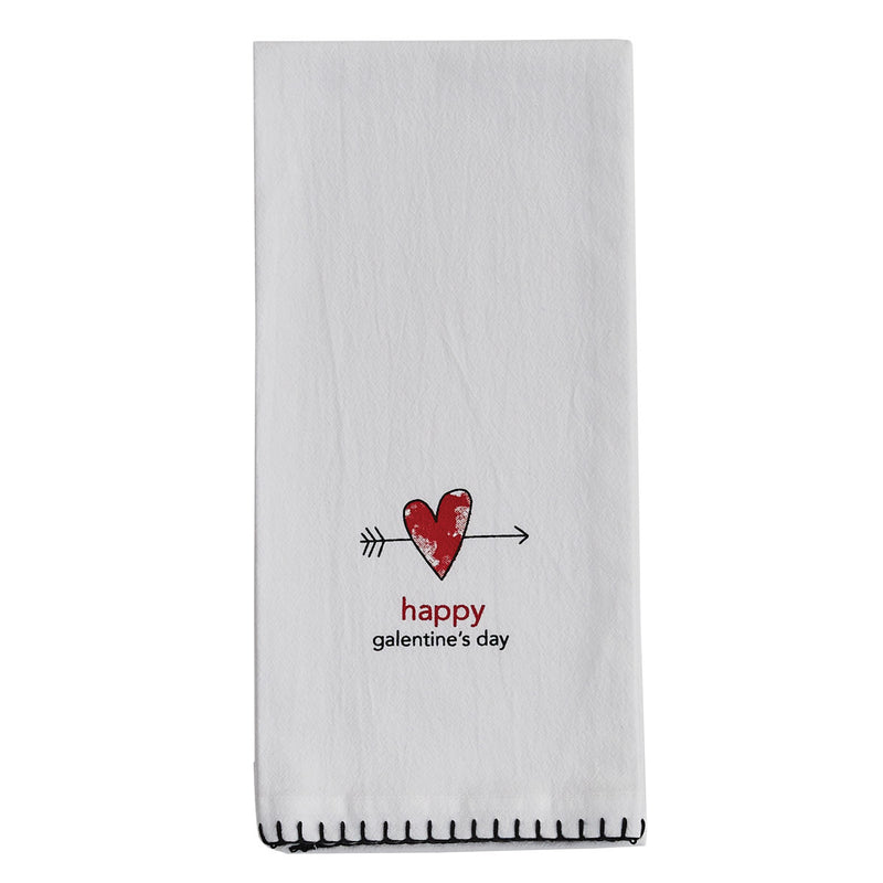 HAPPY GALENTINE'S DAY SENTIMENT DISHTOWEL