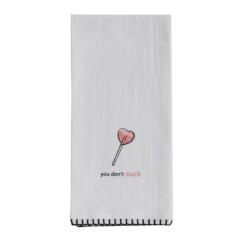 YOU DON'T SUCK SENTIMENT DISHTOWEL