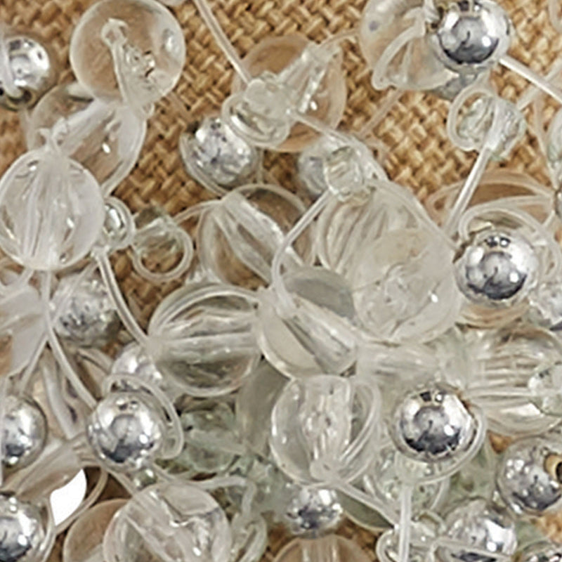 FROST AND ICE BEADED NAPKIN RING