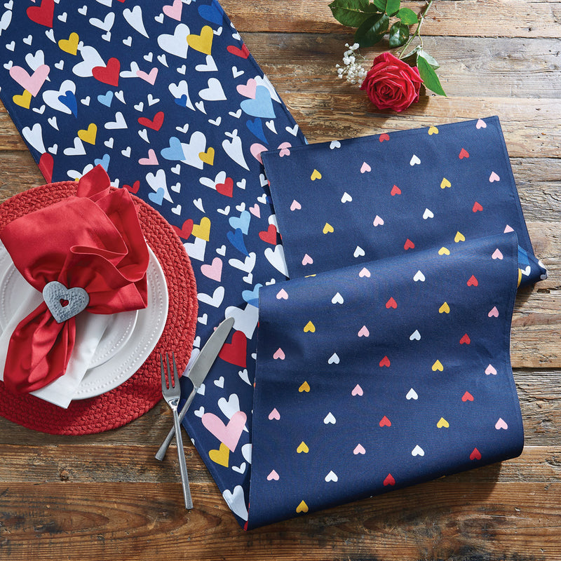 SCATTERED WITH LOVE TABLE RUNNER 72" L