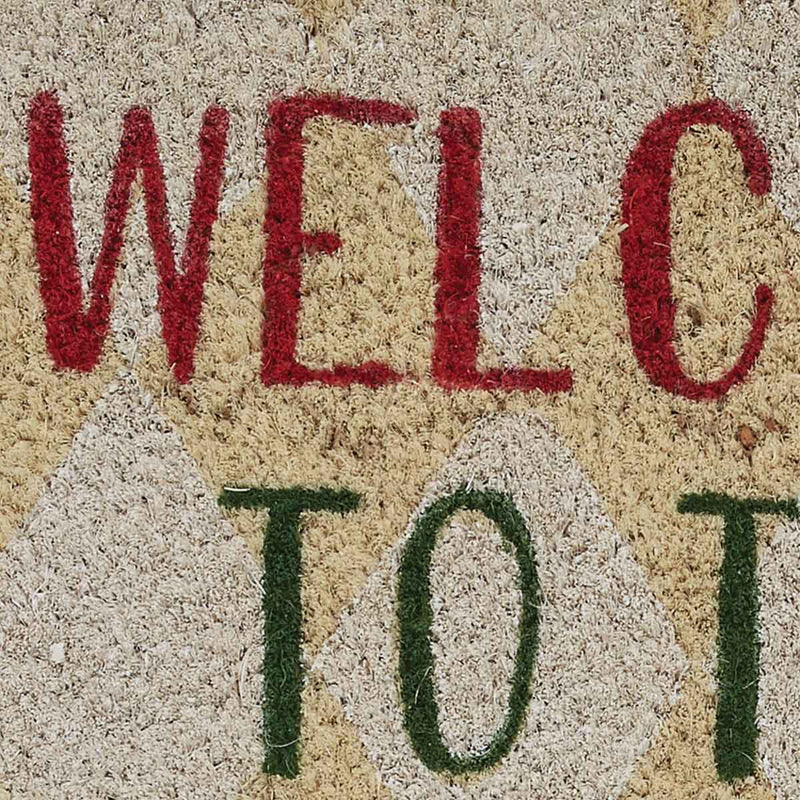 NUTCRACKER DOORMAT - WELCOME TO THE NUTHOUSE