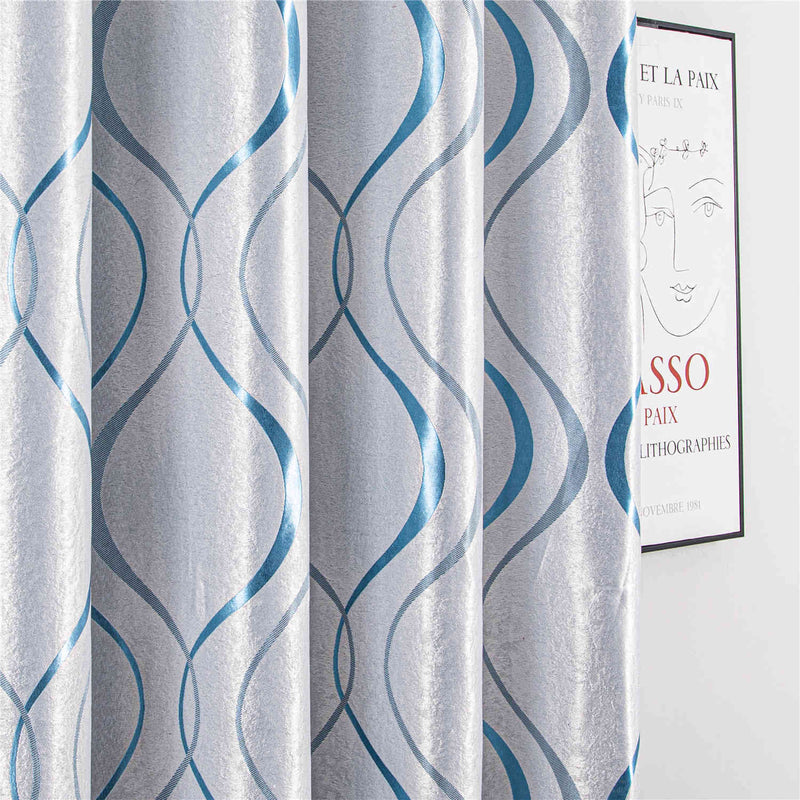 Curtain Panel Semi-Blackout Drapes Dolce Mela Odesa Window Treatments