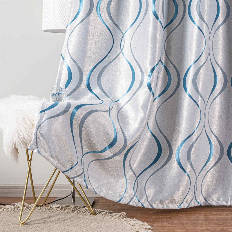 Curtain Panel Semi-Blackout Drapes Dolce Mela Odesa Window Treatments