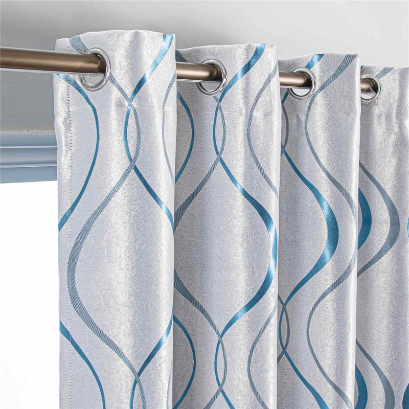 Curtain Panel Semi-Blackout Drapes Dolce Mela Odesa Window Treatments